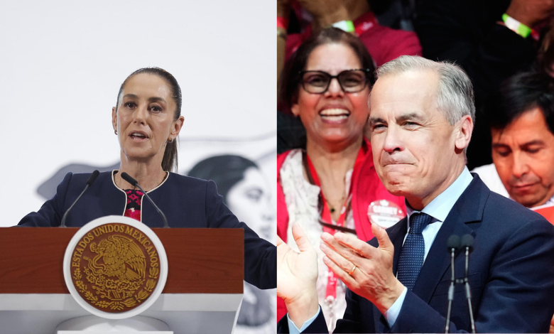 Sheinbaum felicita a Carney por “triunfo oficial” en Canadá