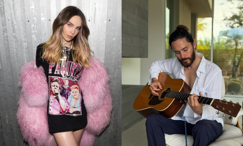 Belinda graba canción de desamor con Jared Leto