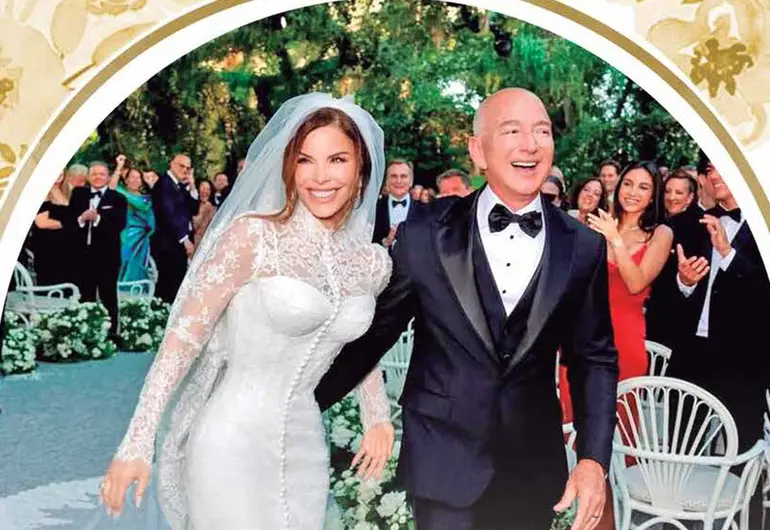 Boda de Jeff Bezos y Lauren Sánchez divide a Venecia entre protestas y millones en derrama económica