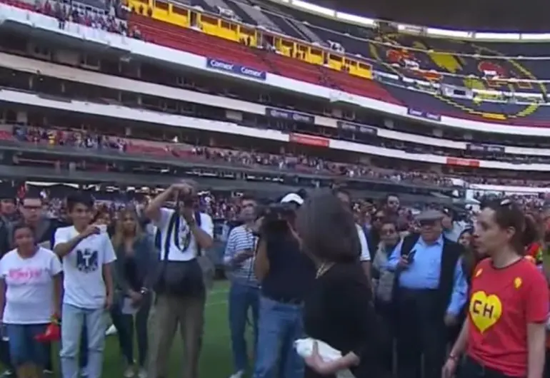 Reviven el momento en que Florinda Meza regañó a camarógrafo en homenaje a Chespirito