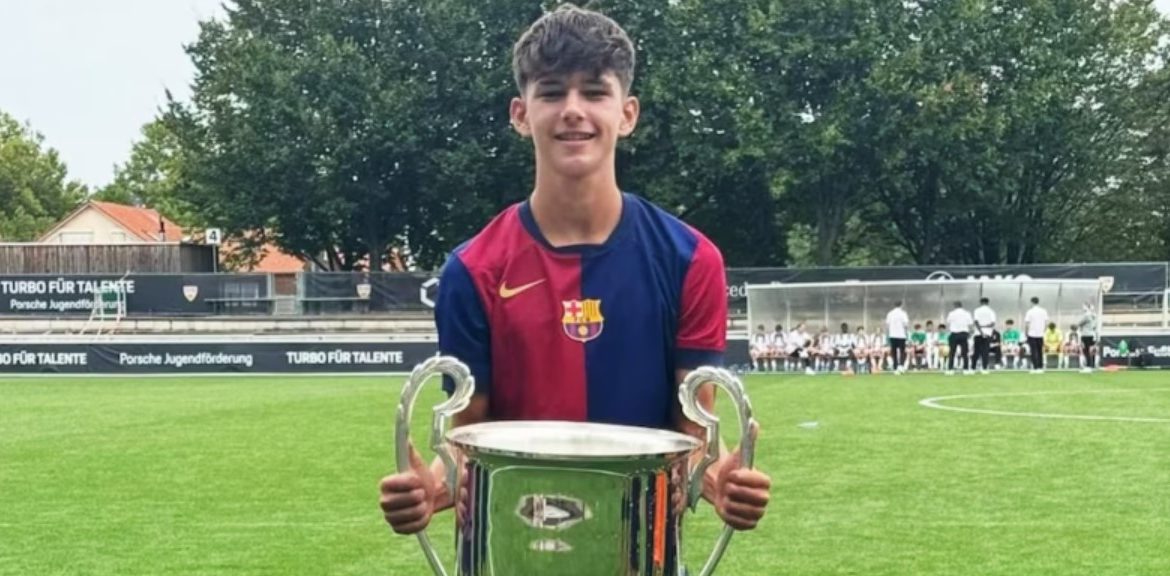 Robert Oliveras, el joven del Barça que juega con México