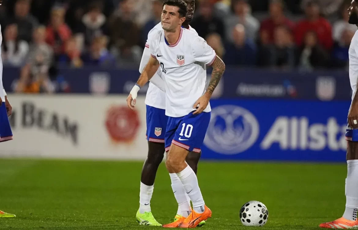 Pulisic se perderá amistosos de EU contra Paraguay y Uruguay